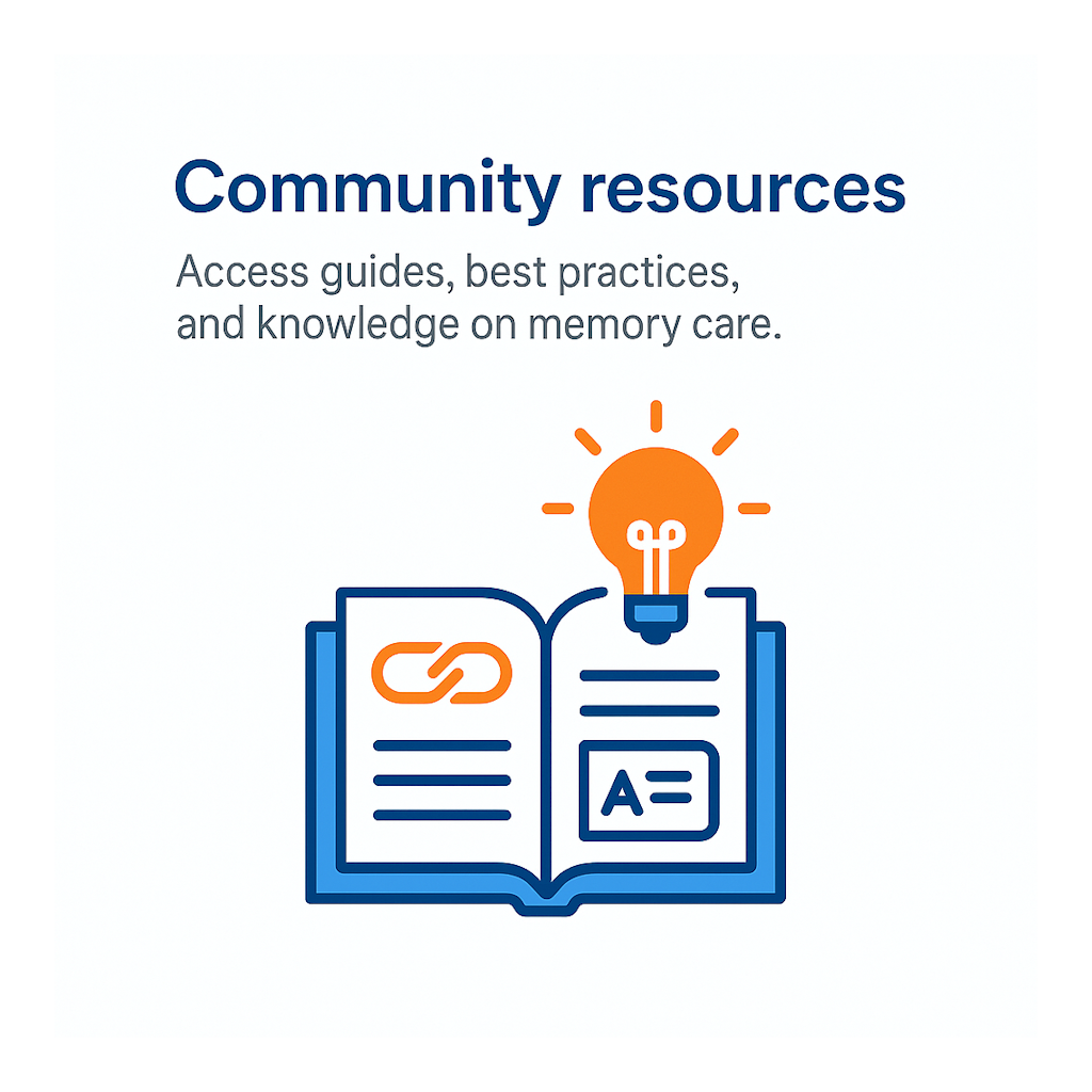 Access guides, best practices, and knowledge on memory care.